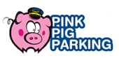 Pink Pig Parking at Luton Airport logo